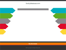 Tablet Screenshot of bodydisease.com